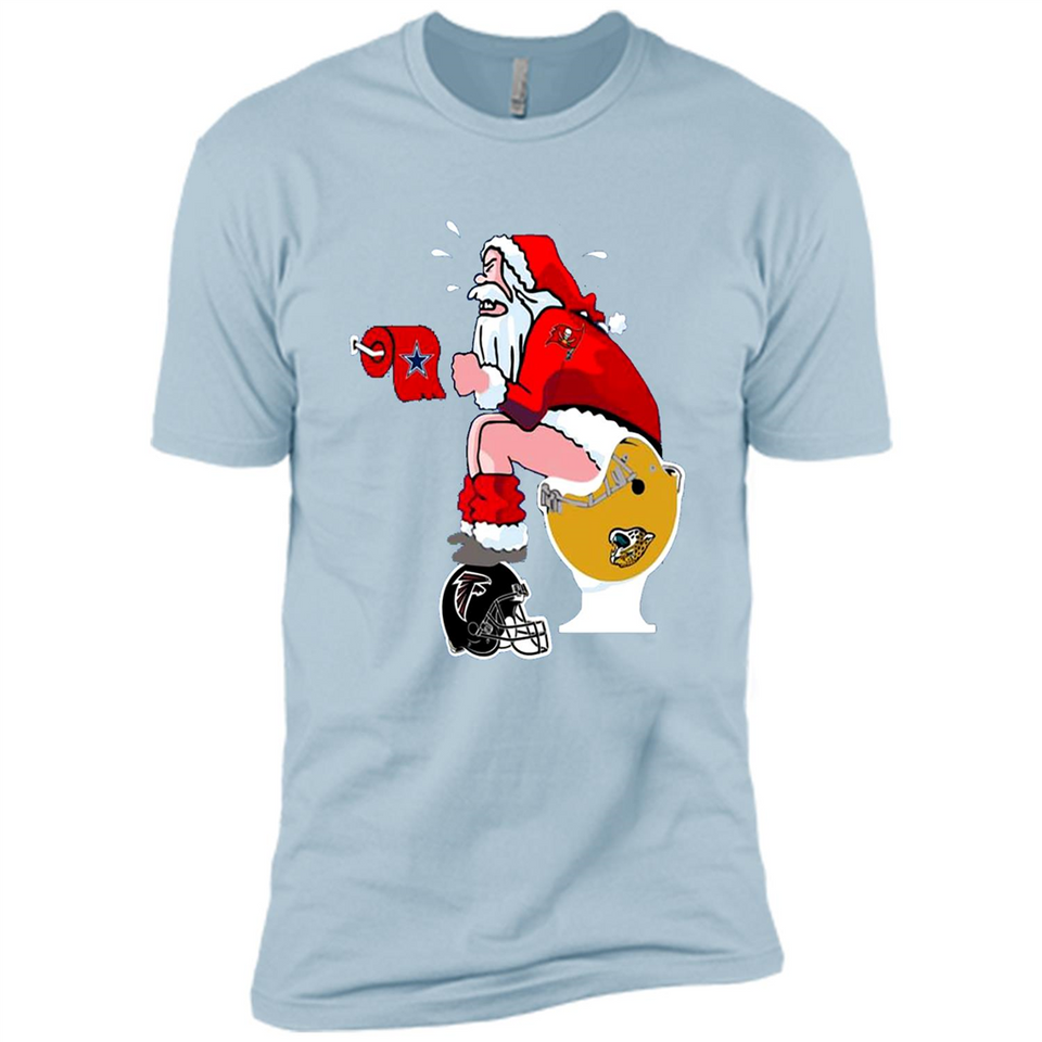 Tampa Bay Buccaneers Santa Claus Toilet