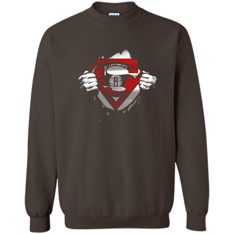 Brooklyn Nets And Superman Fans - Sweatshirt