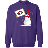 San Francisco 49ers Snowman Funny