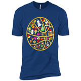Basketball Christmas Ornament - Premium Short Sleeve T-Shirt