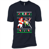 Santa vs Deer Football Ugly Christmas PINGPONG