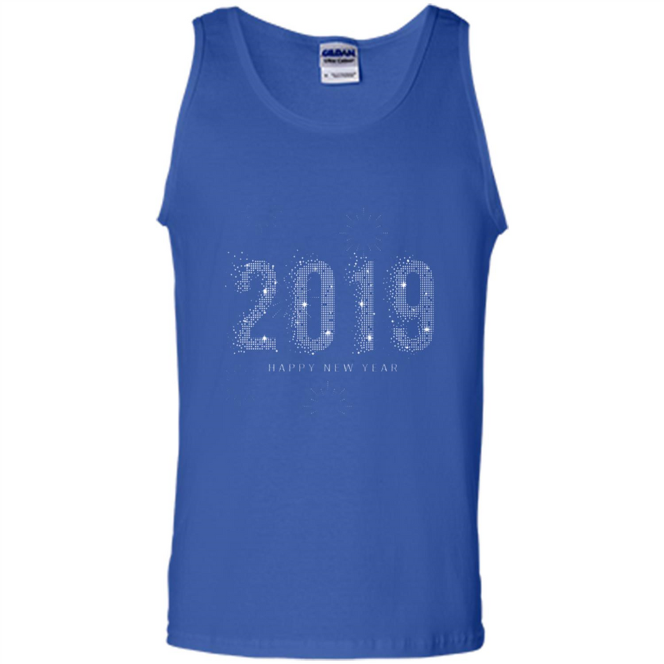 Happy New Year 2019 Sparkle Firework PINGPONG