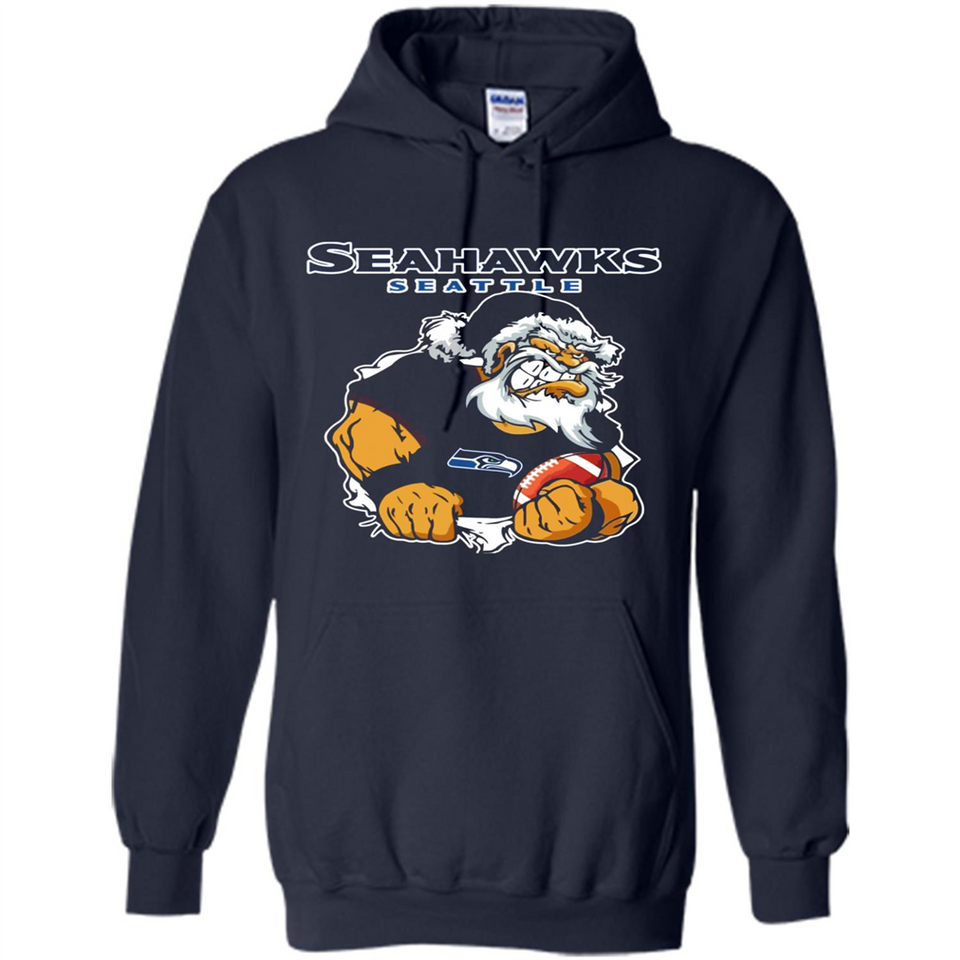 Grumpy Santa Claus Seahawks Seattle Football Team PINGPONG