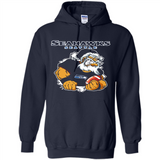 Grumpy Santa Claus Seahawks Seattle Football Team PINGPONG