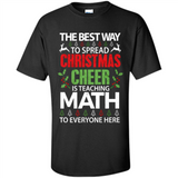 Math Teacher Christmas Shirt Christmas Cheer - Shirt