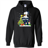 SEATTLE SEAHAWKS SNOOPY & WOODSTOCK CHRISTMAS