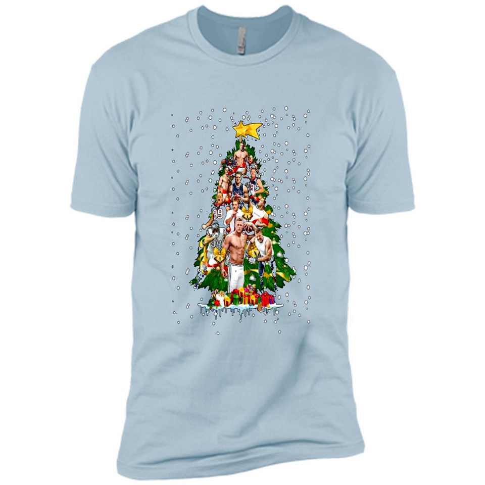 J.J. Watt Christmas Tree ugly sweater PINGPONG