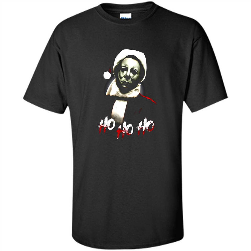Santa Michael Myers Ho Ho Ho Merry Christmas Sweatshirt - Shirt