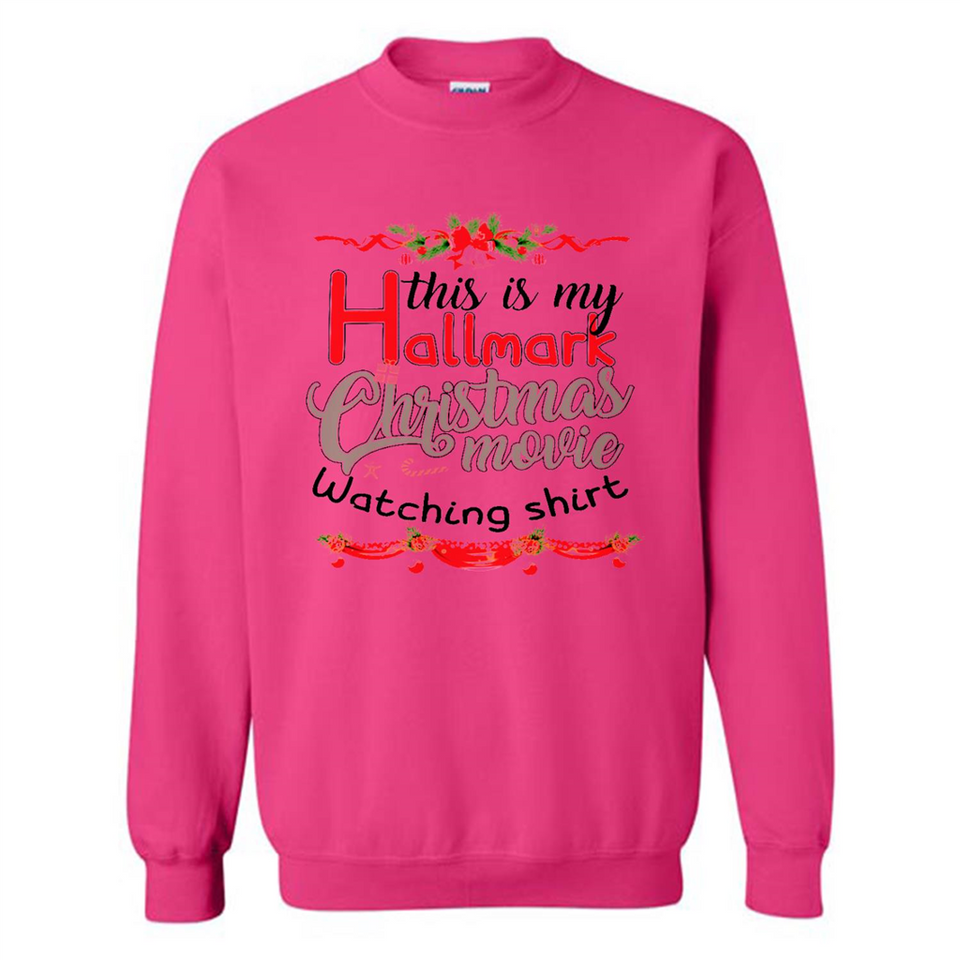 This My Movies Hallmark-Christmas Loves Is T-Shirt - Sweatshirt