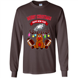 Philadelphia Eagles NFL Reindeer Funny Merry Christmas And Happy New Year