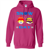 Snow Day Shirt For Indianapolis Colts Vs Minion Fans pingpong