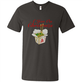 Christmas Ugly Sweater A Jew On Christmas - Men's V-Neck