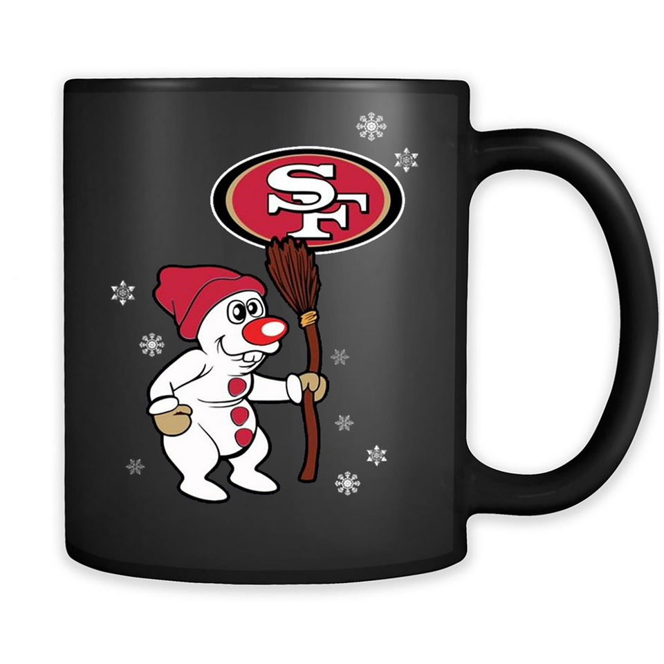 San Francisco 49ers Snowman