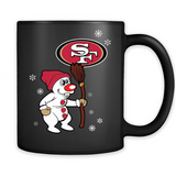 San Francisco 49ers Snowman