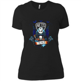 Brooklyn Nets Halloween The Nightmare Before Christmas - Ladies' Boyfriend T-Shirt