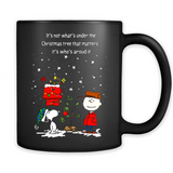 It’s Not What’s Under The Christmas Tree Snoopy Charlie Brown PING PONG