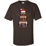 Tennessee Titans NFL Dabbing Snowman Xmas