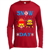 Snow Day Shirt For Boston Red Sox Vs Minion Fans pingpong