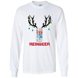 Coors Light Reinbeer Funny Beer Reindeer Christmas Sweatshirt - Long Sleeve T-Shirt