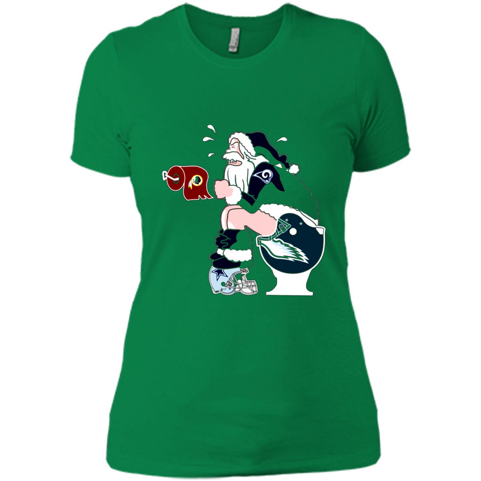 Los Angeles Rams Toilet Santa Claus PINGPONG