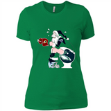 Los Angeles Rams Toilet Santa Claus PINGPONG