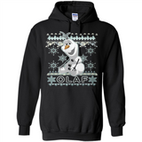 Olaf frozen ugly christmas sweater - Hoodie