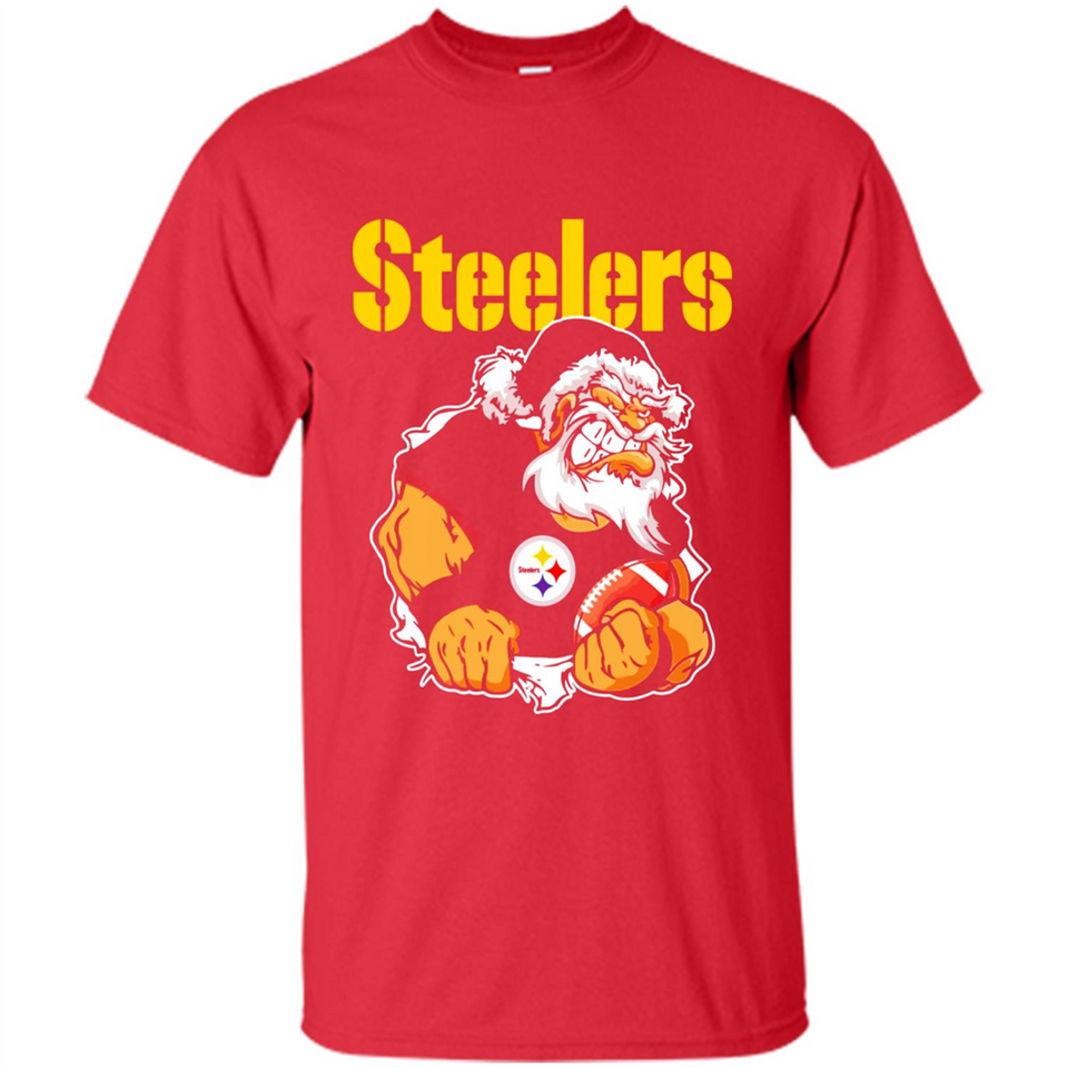 Grumpy Santa Claus Pittsburgh Steelers Football Team PINGPONG