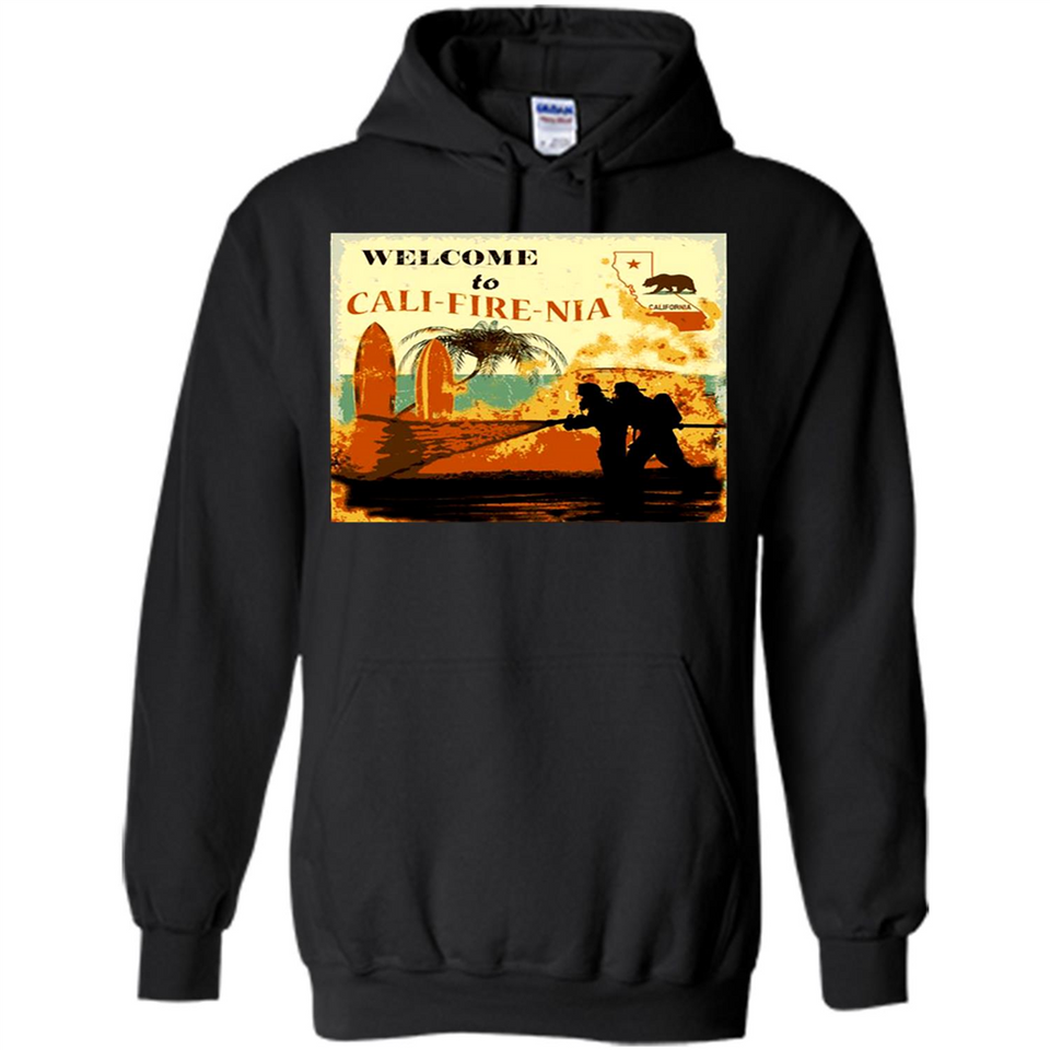 Paradise California Camp Fire Youth T-Shirt PINGPONG - Hoodie