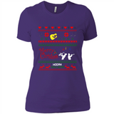 Music Ugly Christmas SweatShirt - Ladies' Boyfriend T-Shirt
