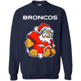 Grumpy Santa Claus Broncos Denver Football Team PINGPONG