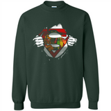 Chicago Blackhawks And Superman Fans - Sweatshirt