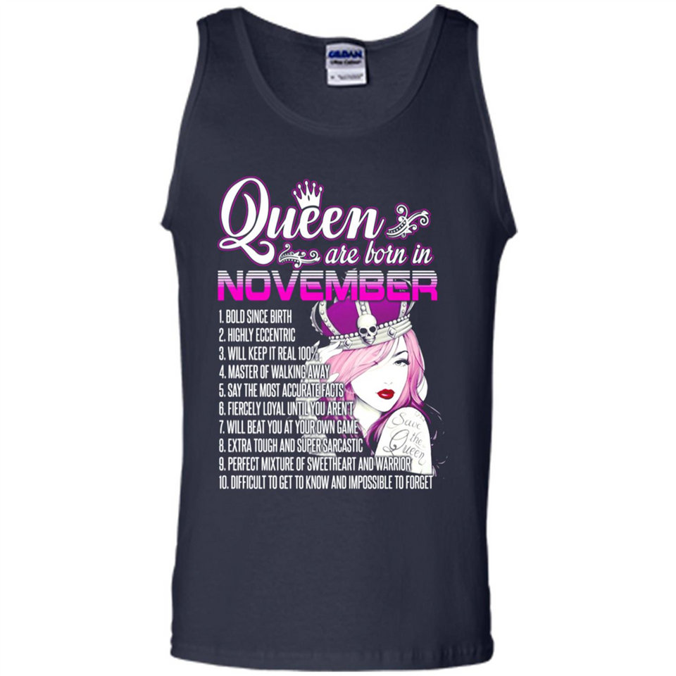 Queens Are Born In November Vintage Birthday