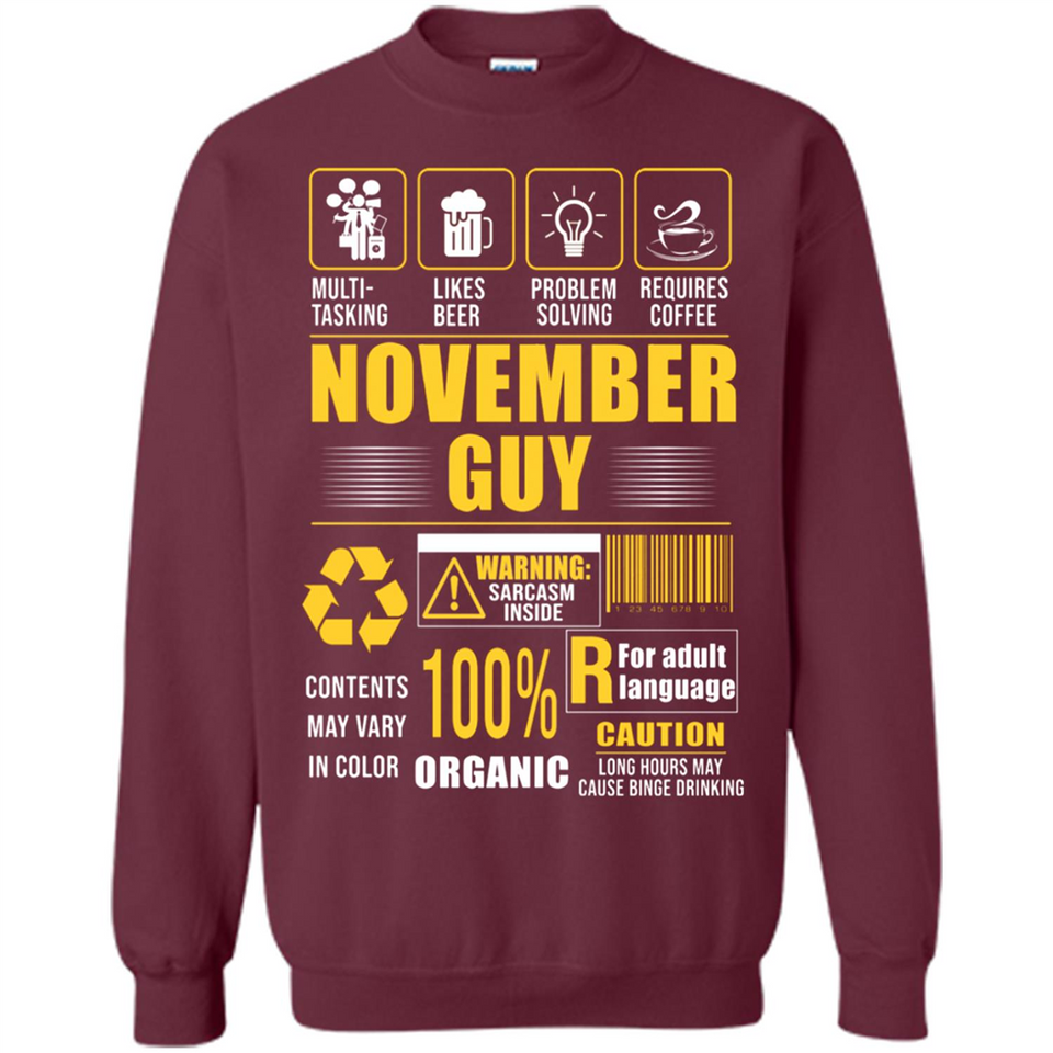 November Guy Multitasking - Sweatshirt