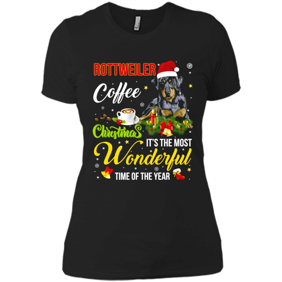 Rottweiler Coffee Wonderful Christmas