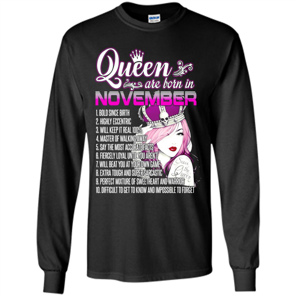 Queens Are Born In November Vintage Birthday