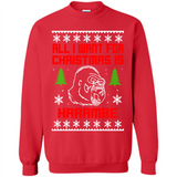 All I Want For Christmas Is HarambeT Rex Attack Reindeer ugly sweater PINGPONG