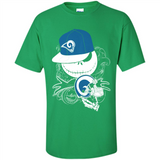 Jack Skellington The Nightmare Before Christmas-Rams Football - Shirt