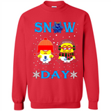 Snow Day Shirt For Kansas City Royals Vs Minion Fans pingpong