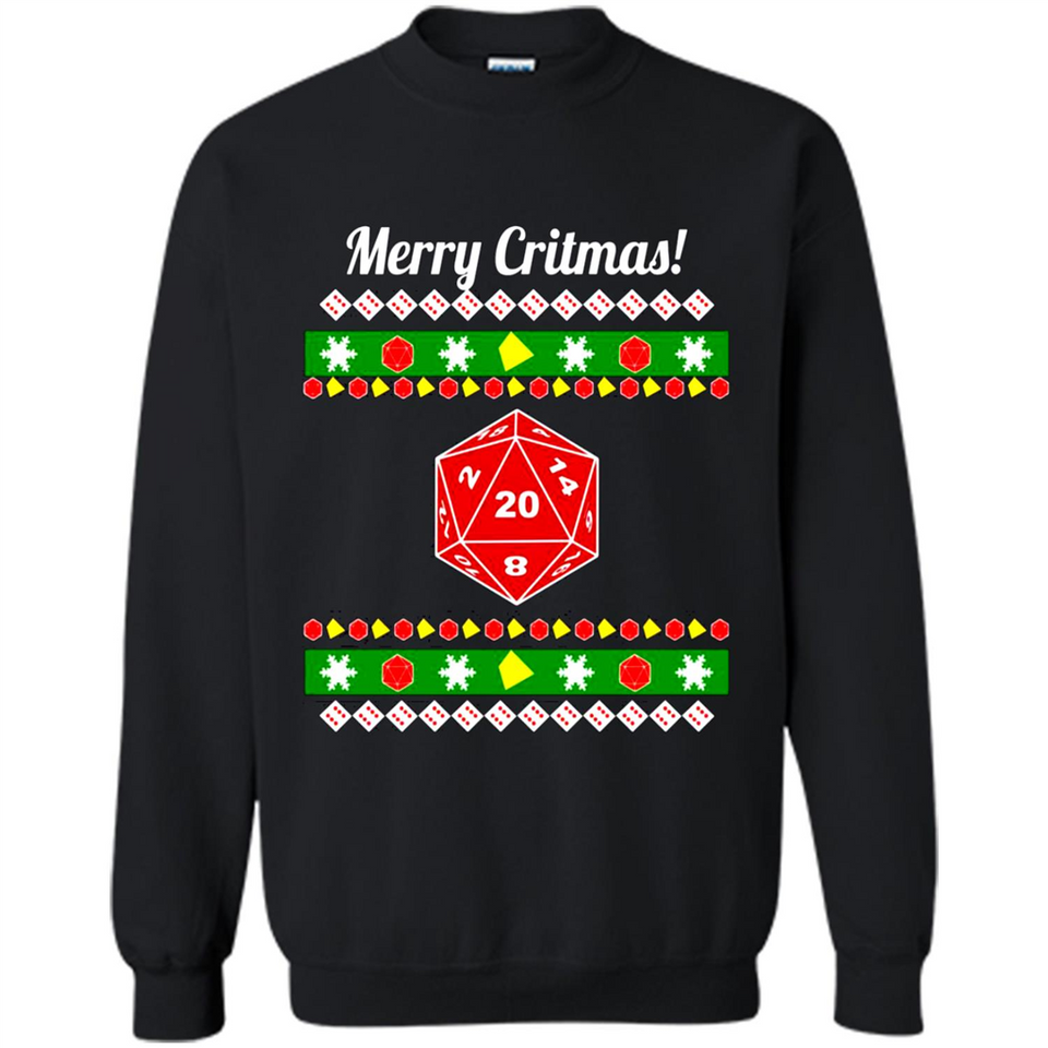 Merry Critmas ugly sweater PINGPONG