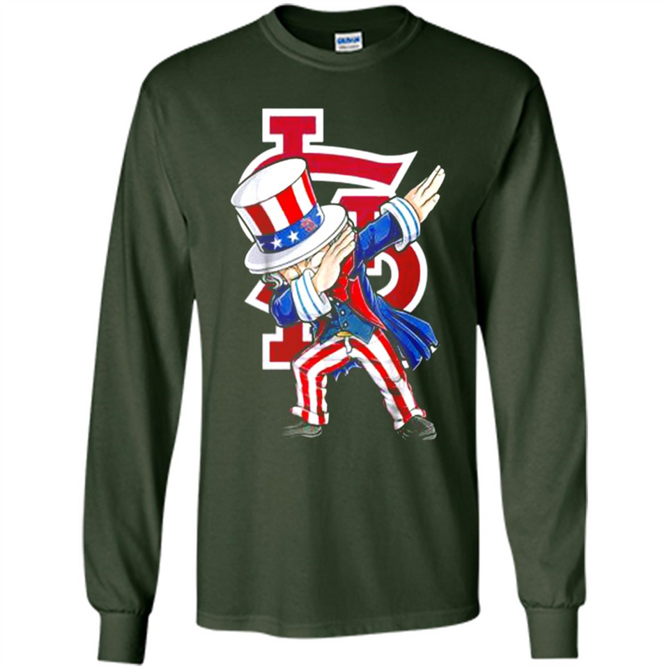 MLB STLOUIS CARDINALS UNCLE SAM DABBING INDEPENDENCE DAY