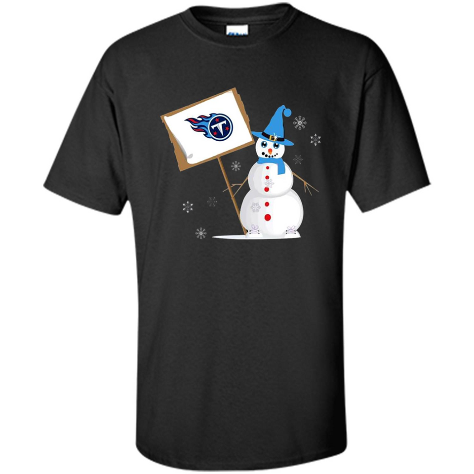 Tennessee Titans Snowman Funny