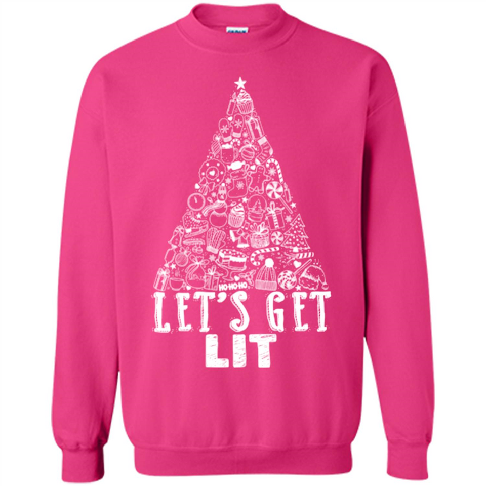 Let's Get Lit - Funny Christmas Tree