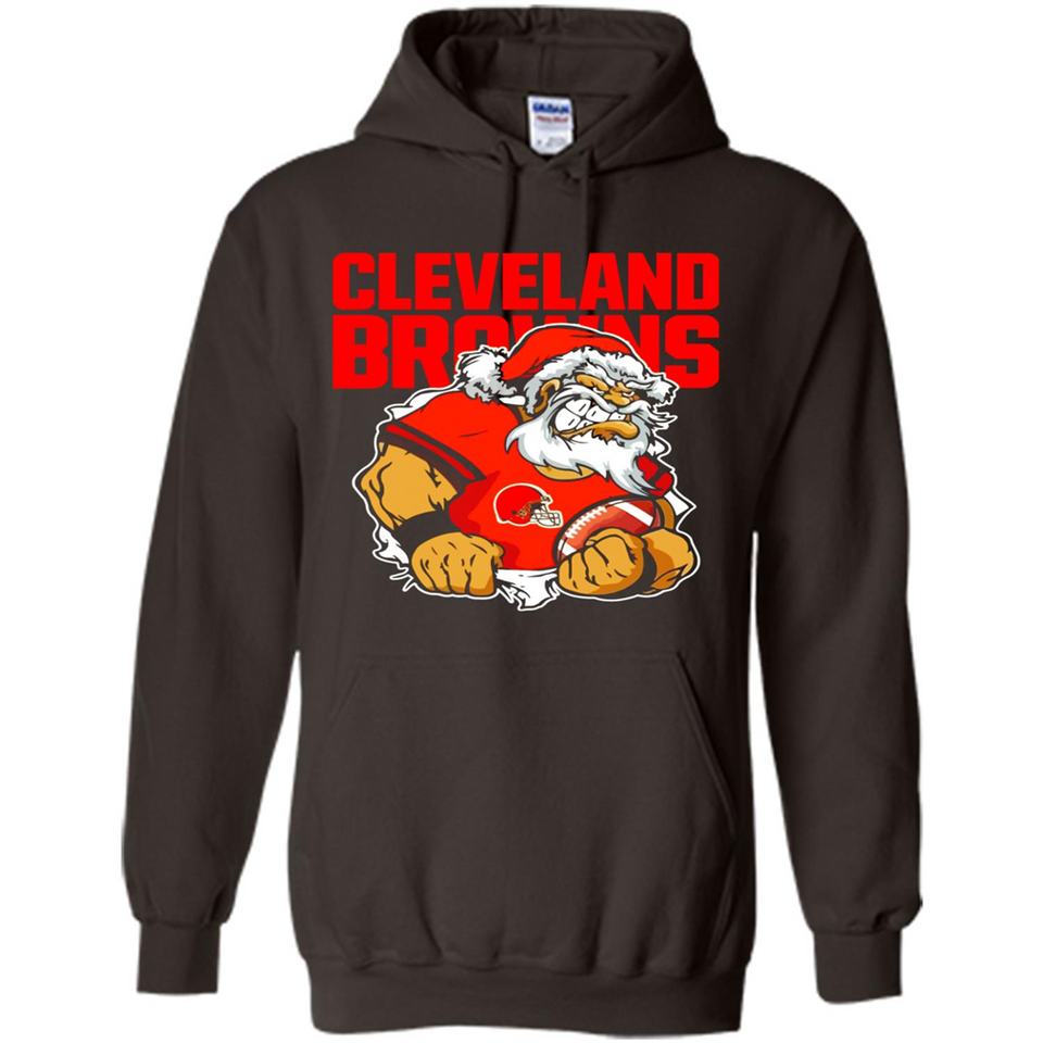 Grumpy Santa Claus Cleveland Browns Football Team PINGPONG