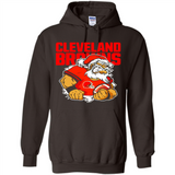 Grumpy Santa Claus Cleveland Browns Football Team PINGPONG