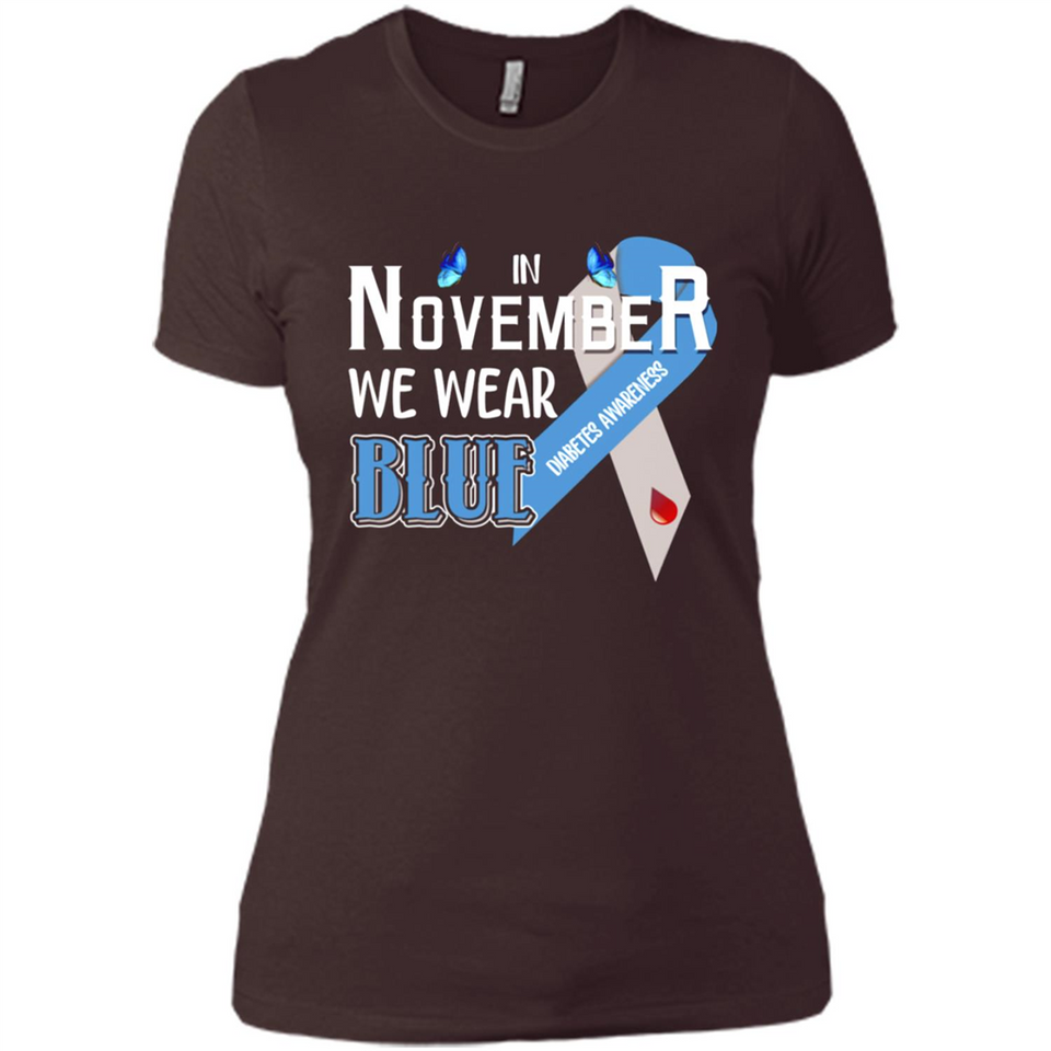 November We Wear Blue Diabetes Awareness
