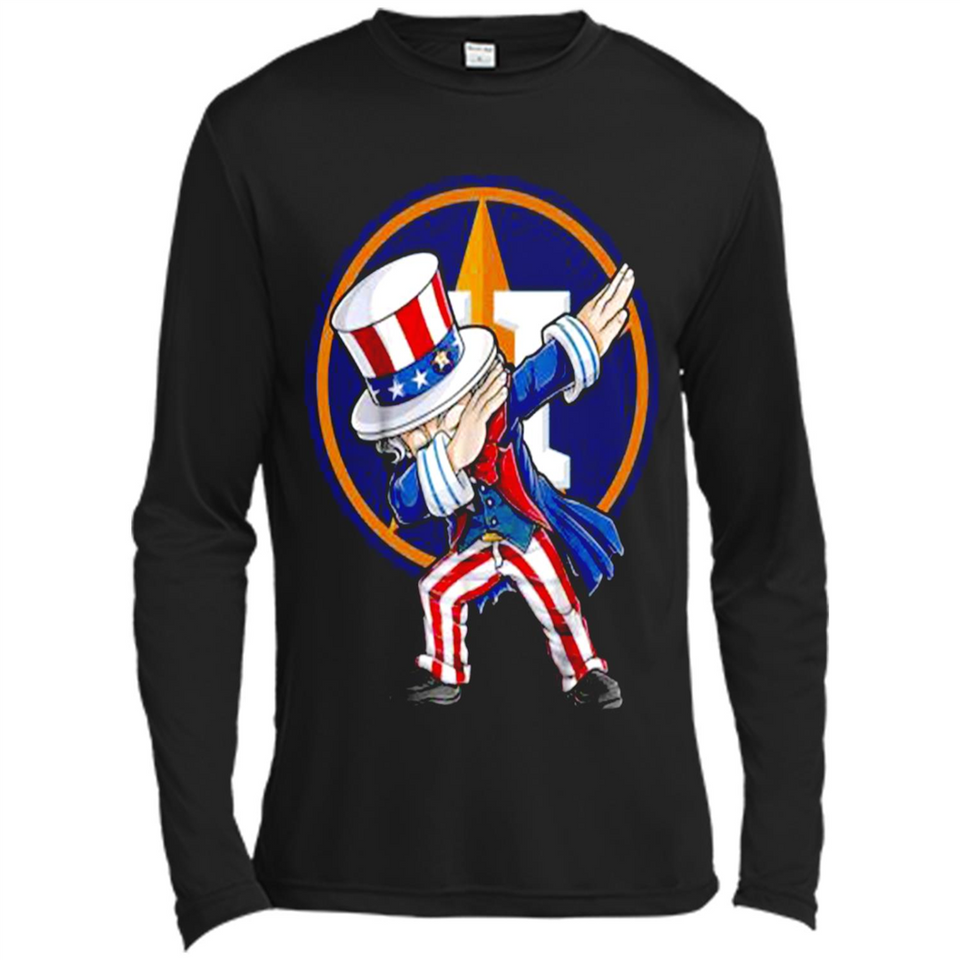 MLB HOUSTON ASTROS UNCLE SAM DABBING INDEPENDENCE DAY