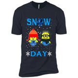 Snow Day Shirt For Memphis Grizzlies Vs Minion Fans pingpong