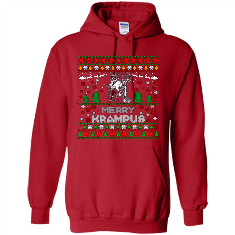 Merry Krampus Christmas sweatshirt PINGPONG