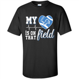 Detroit Lions Football My Heart is on that Field - Shirt