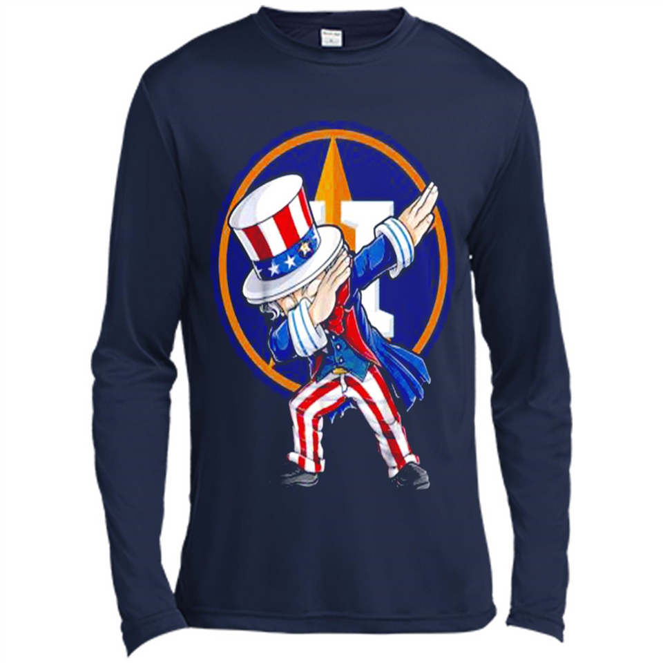 MLB HOUSTON ASTROS UNCLE SAM DABBING INDEPENDENCE DAY
